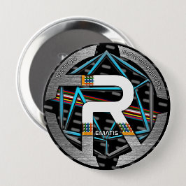 ROND 10 CM BADGE REMATIS