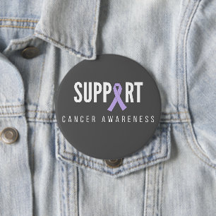 Rond 10 Cm sensibilisation au cancer. soutien. Badge