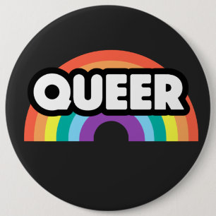 Rond 15,2 Cm fierté - L'amour arc-en-ciel gay est amour. Badge