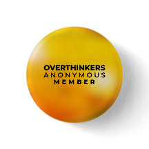 Badge anonyme d'Overthinker