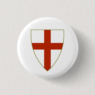 ROND 2,50 CM BADGE DE COUVERTURE DE L'ANGLETERRE ST GEORGE
