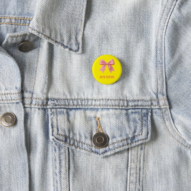 Rond 2,50 Cm Badge de Diva (En situation)