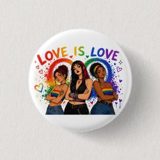Rond 2,50 Cm Badge de fierté inclusive