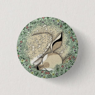 Rond 2,50 Cm Badge de la chemise couchée