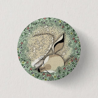 Rond 2,50 Cm Badge de la chemise couchée