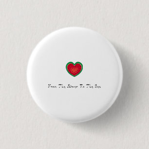 Rond 2,50 Cm badge de pastèque