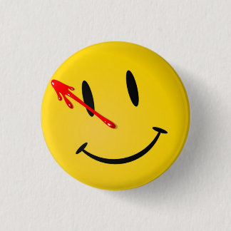 Rond 2,50 Cm Badge de Smiley/Comédien