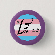 Badge FinnTheInfinncible YouTube - Petit