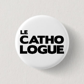 Rond 2,50 Cm Badge "Le Cathologue"