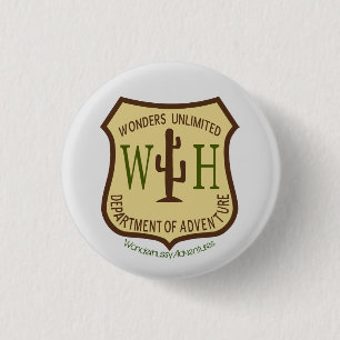 Rond 2,50 Cm Badge Officiel Wonderhussy Adventures