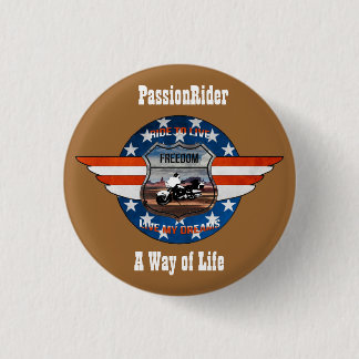 Rond 2,50 Cm Badge PassionRider