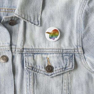 Rond 2,50 Cm Badge Rainbow Paddy