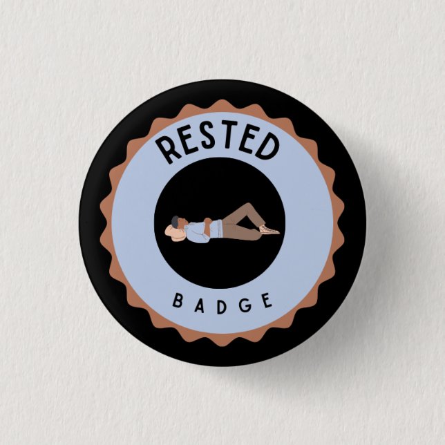 Rond 2,50 Cm Badge replacé (Devant)