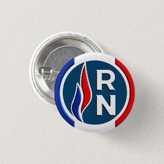 Rond 2,50 Cm Badge RN 3D