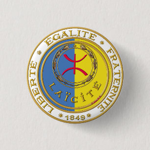 Rond 2,50 Cm Badge rond, LAÏCITÉ