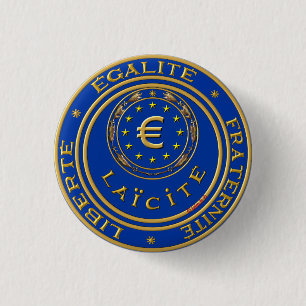 Rond 2,50 Cm Badge rond, LAÏCITÉ