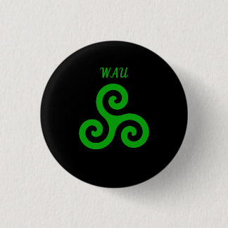 Rond 2,50 Cm Badge Triskel