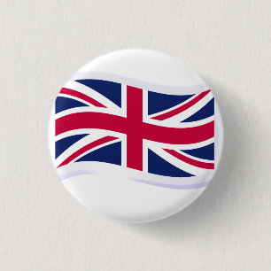 Rond 2,50 Cm Badge Union Jack
