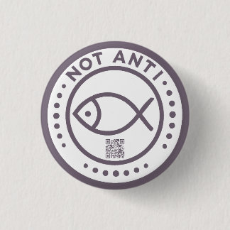 Rond 2,50 Cm Badge Violet NotAntiFish