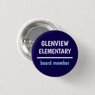 Rond 2,50 Cm Élèves volontaires, personnel, badge de visiteur