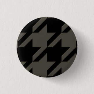 Rond 2,50 Cm Insigne de mode, Dogtooth Pattern, Dogtooth Badge