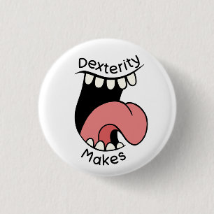 Rond 2,50 Cm La Dextérité Fait Badge