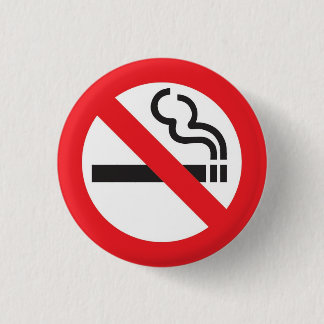 Rond 2,50 Cm No smoking badge s