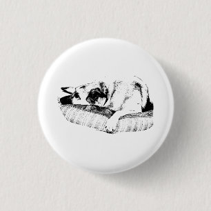Rond 2,50 Cm Signature Nap, badge Black Line
