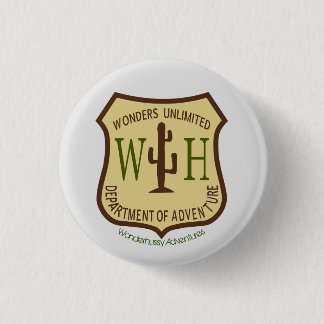 Rond 2,50 Cm Wonderhussy Adventures Badge Officiel
