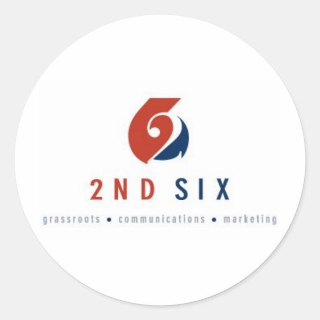 Rond 2eSix Sticker (Devant)
