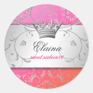 Rond 311-Silver Divine Sticker Dreamsicle