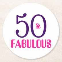50 et cinquantième dessous de verre fabuleux de