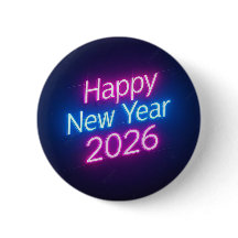 Badge année 2026 couleur néon