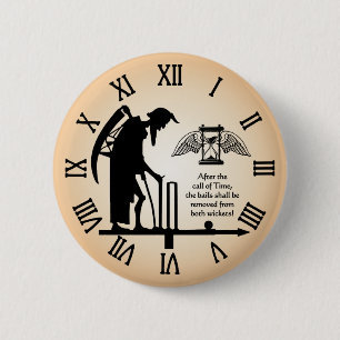 Rond 5 Cm Badge de cricket