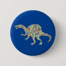 Badge de dinosaurus