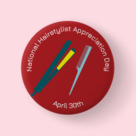 Rond 5 Cm Badge de la Journée nationale d'appréciation des c
