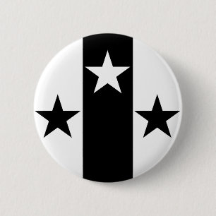 Rond 5 Cm Badge de la population du royaume de Meridies