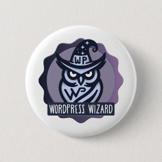 Rond 5 Cm Badge de l'Assistant Site Web