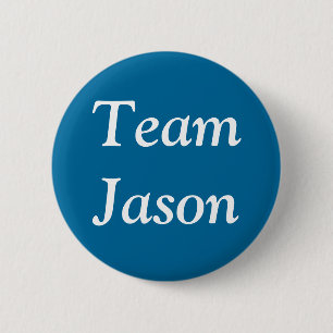 Rond 5 Cm Badge de l'équipe Jason