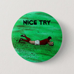 Rond 5 Cm Badge de rugby