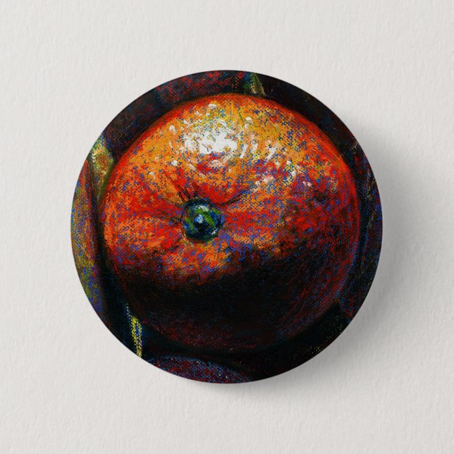Rond 5 Cm Badge orange (Devant)