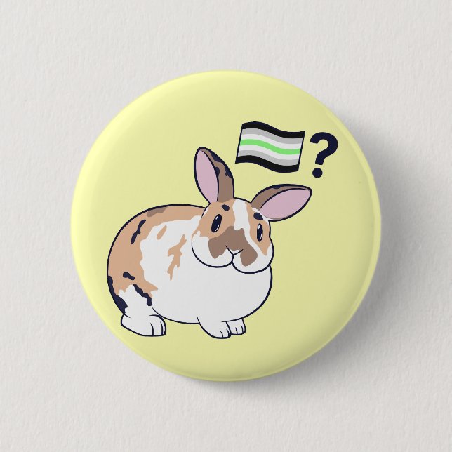 Rond 5 Cm Badge Paddy Pride (Agender) (Devant)