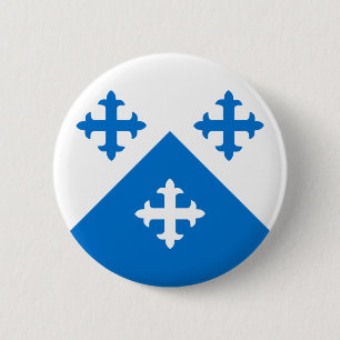 Rond 5 Cm Badge Populace du canton de Torlyon