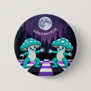 Rond 5 Cm Badge Shroom Boogie