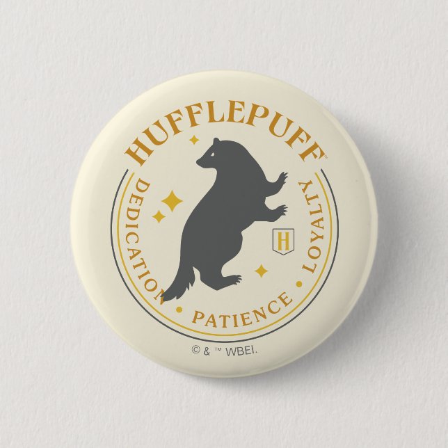 Rond 5 Cm Badger House Badger House Badger Badger Badge Badd (Devant)