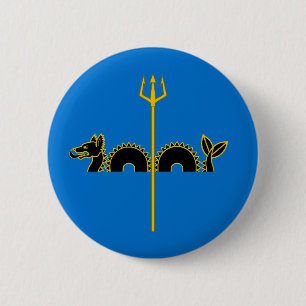 Rond 5 Cm Barony of Calafia Populace Badge