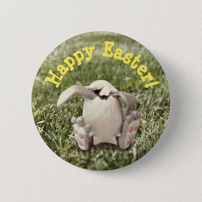 Rond 5 Cm Bonne Pâques ! Badge (Devant)