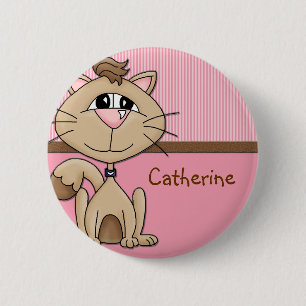 Rond 5 Cm Bouton d'anniversaire de badge nominatif de