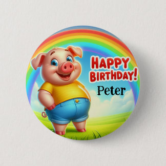 Rond 5 Cm Child's birthday badge