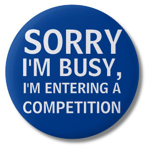 Rond 5 Cm Comping amateurs compers badge amoureux compétitio